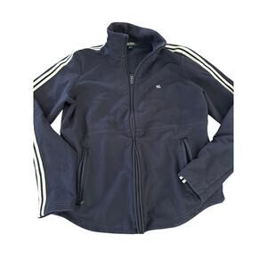 Lauren Ralph Lauren Women Black Active Full Zip Track Jacket & Pants Set Size L